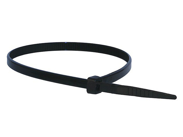 CTUV8-50FIR 8" CABLE TIE 50# TEST BLK WITH FIR TREE MOUNT